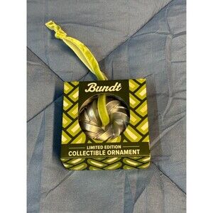 Nordic Ware Braided Bundt Pan Ornament Limited Edition Christmas Collectible